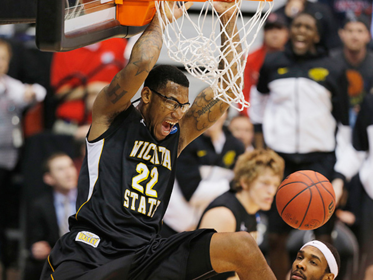 The Shockers were able to outplay one of the nation's stingiest defenses to advance. (Jaime Green/Wichita Eagle/MCT via Getty Images)