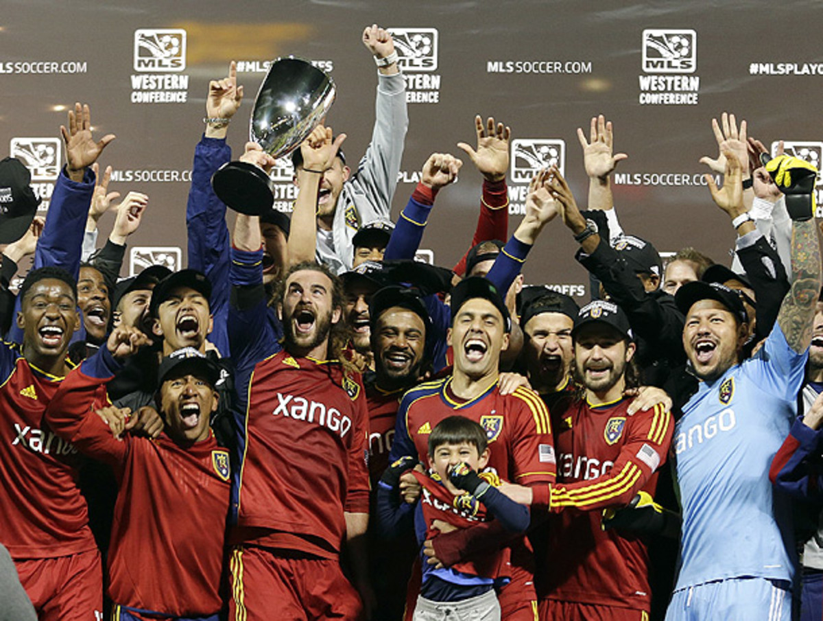 By dispatching Portland, Real Salt Lake earned a date with Sporting Kansas City in the MLS Cup final. (Ted S. Warren/AP)