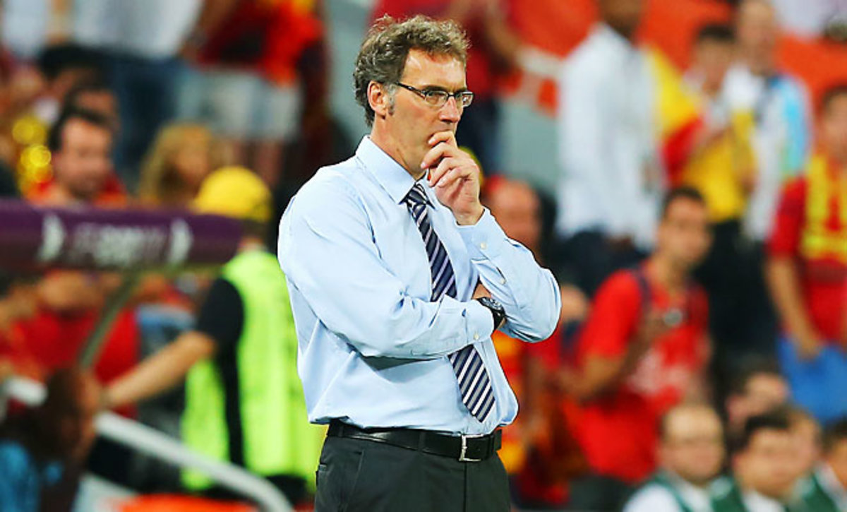 Laurent Blanc's last job was with the French National Team, who he led to the Euro 2012 quarterfinals.