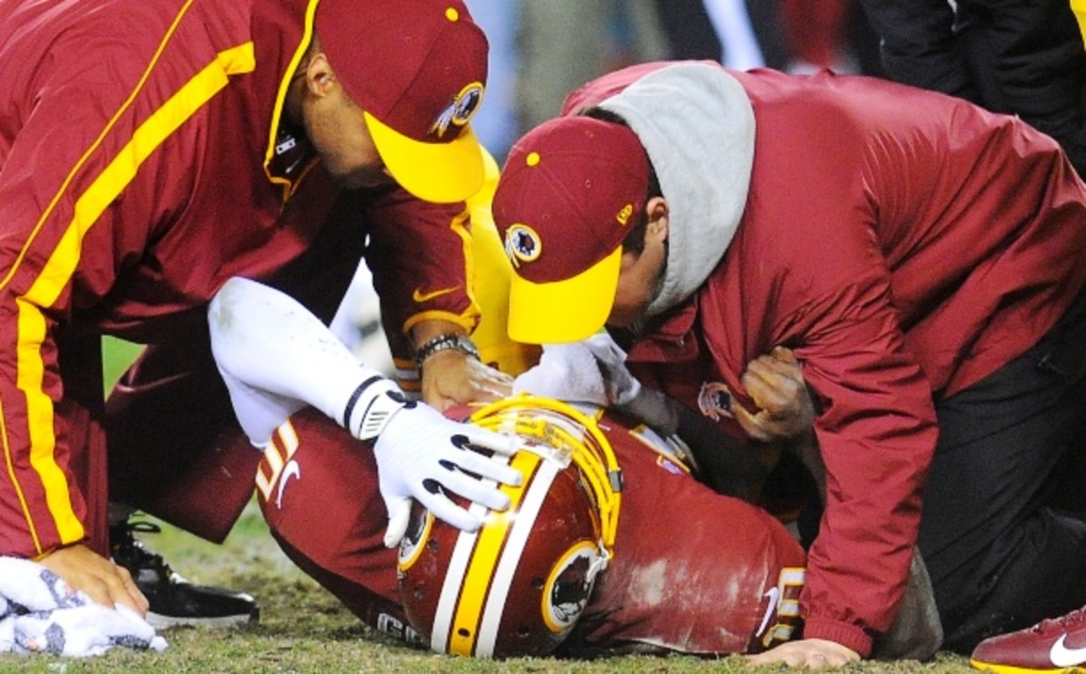 Robert Griffin III was named the Offensive Rookie of the Year for his play last season. (Richard Lipski, AP)