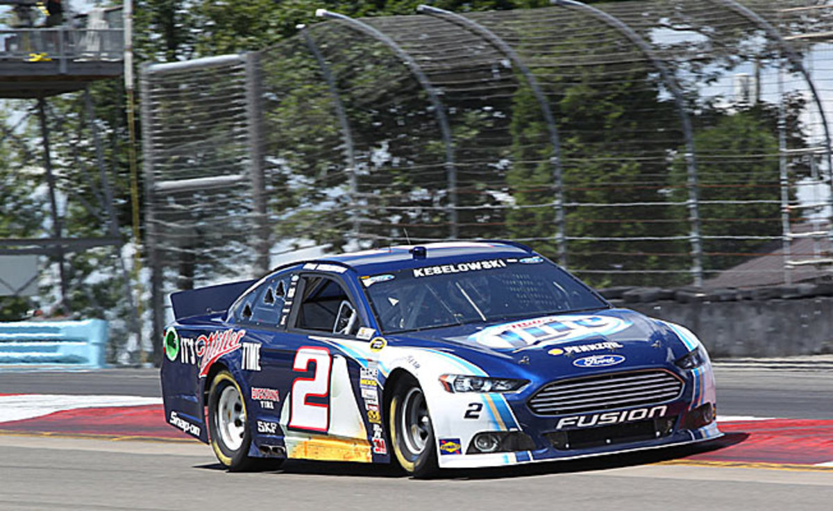 Brad Keselowski is one of three winless drivers in the top 10 of the Sprint Cup points standings.