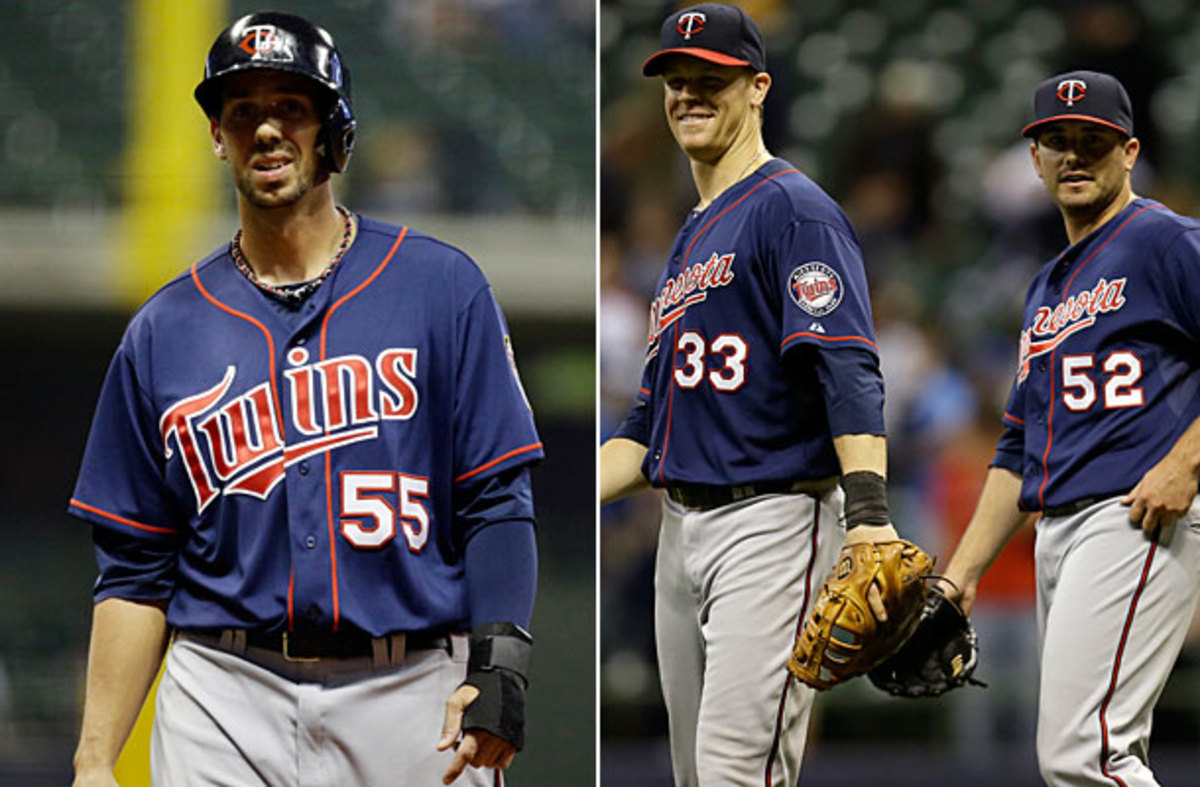 Aww-kward: Twins' Chris Colabello joins long list of MLB uniform mistakes -  Sports Illustrated