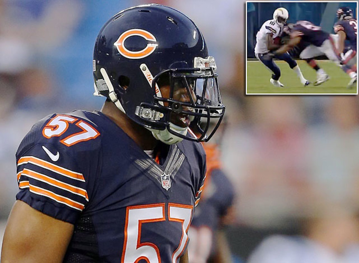 Jonathan Bostic # 57 Chicago Bears LB College:Florida