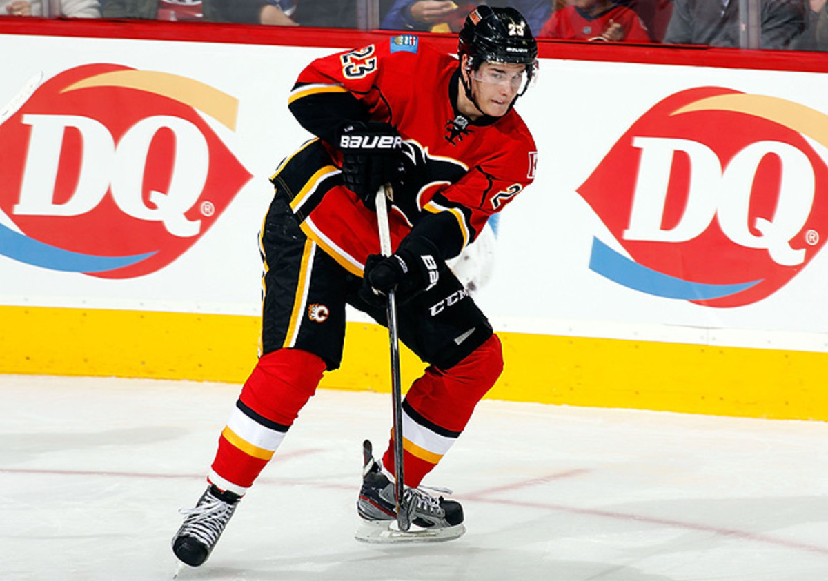 Sean Monahan has put together a stellar start to the season in his rookie year with the Flames.