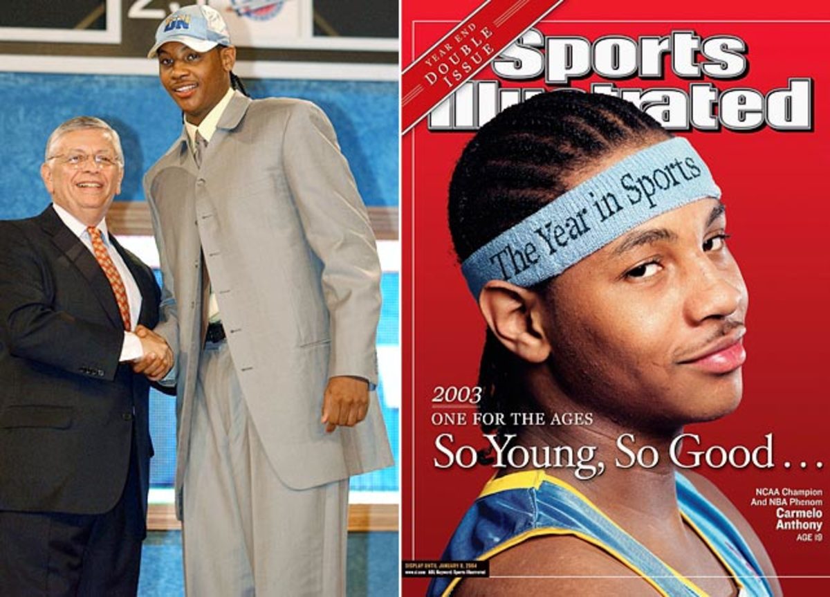 I Think They Rigged it: Carmelo Anthony Had a Hilarious Reaction to  Cleveland Picking LeBron James as First Pick in 2003 Drafts -  EssentiallySports