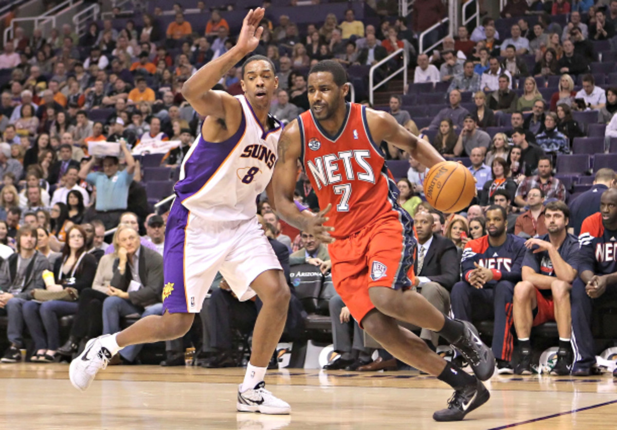 Shawne Williams (right) will vie for a roster spot with the Lakers. (Christian Petersen/Getty Images)