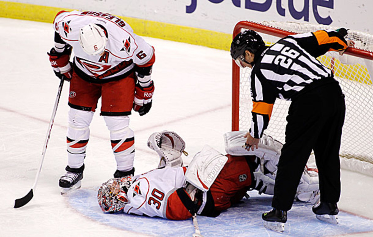 Cam Ward's injury may end his 2013 season.