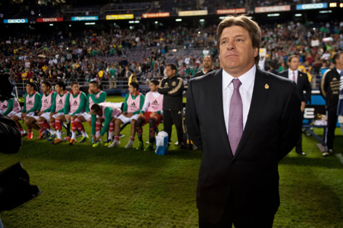 Mexico manager Miguel Herrera