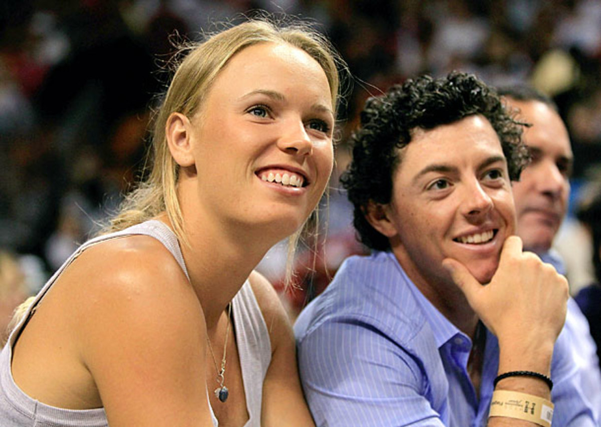 Caroline Wozniacki and Rory McIlroy