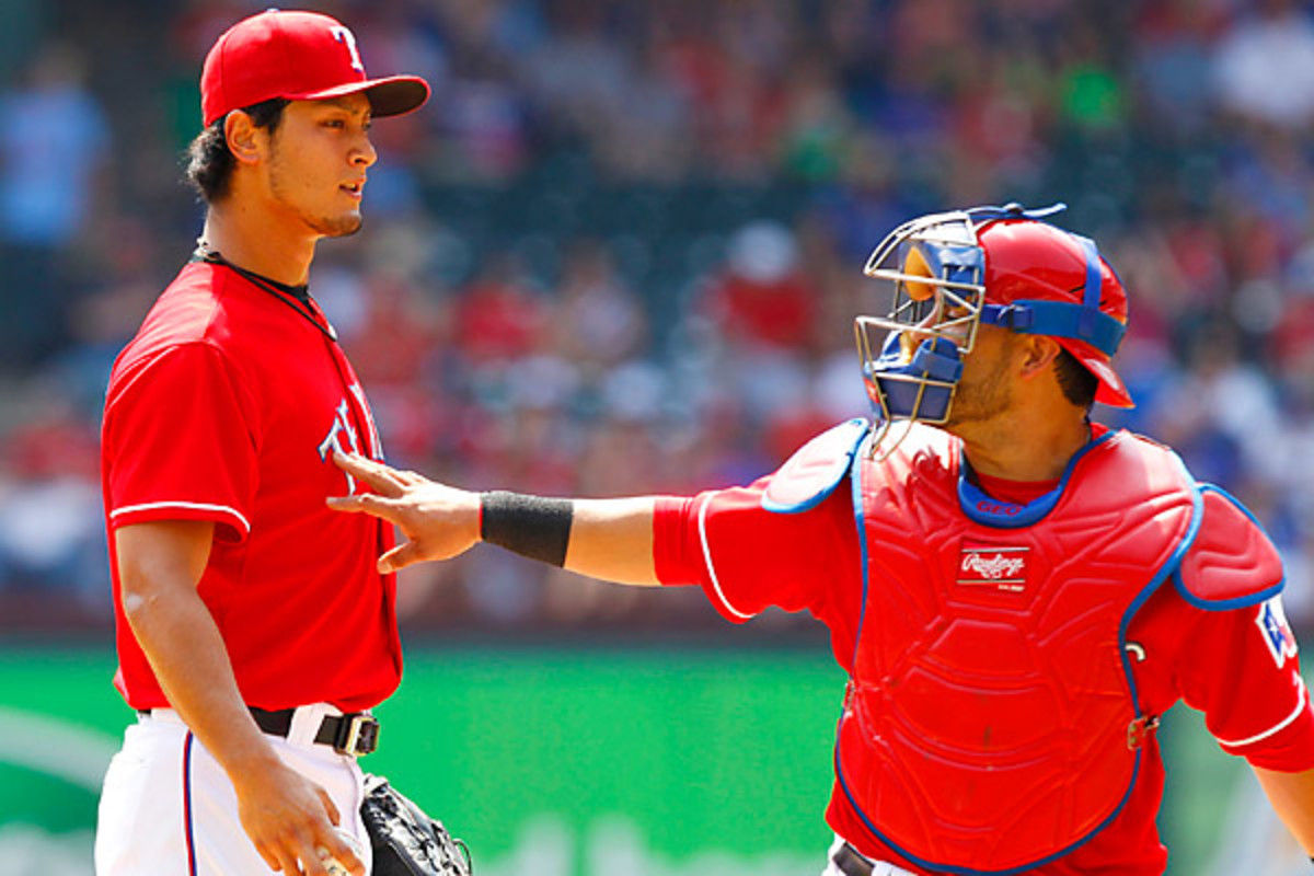 This is the second straight 1-0 loss the Rangers have suffered in a game started by Yu Darvish.