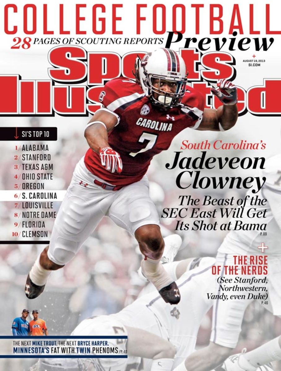 Sports Illustrated college football preview 2013: South Carolina cover