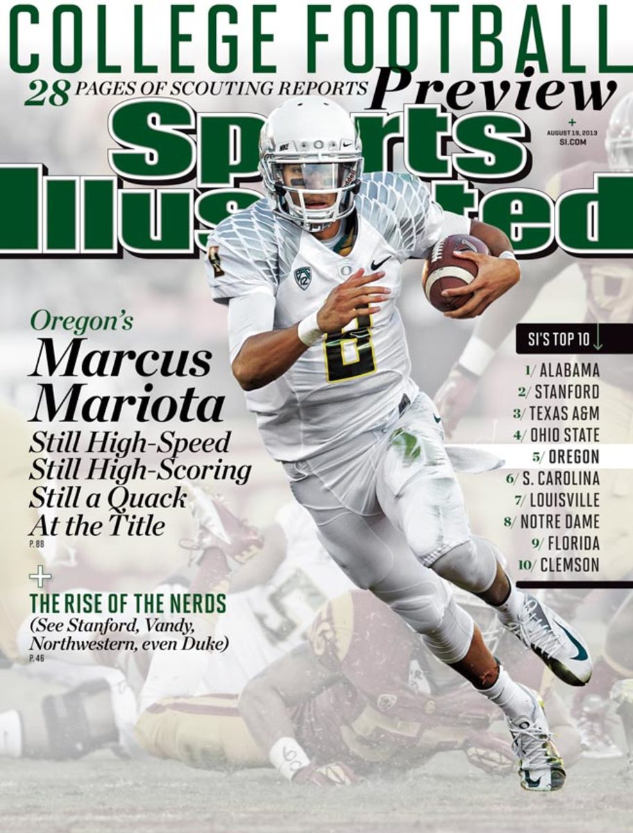 Sports Illustrated college football preview 2013: Oregon cover