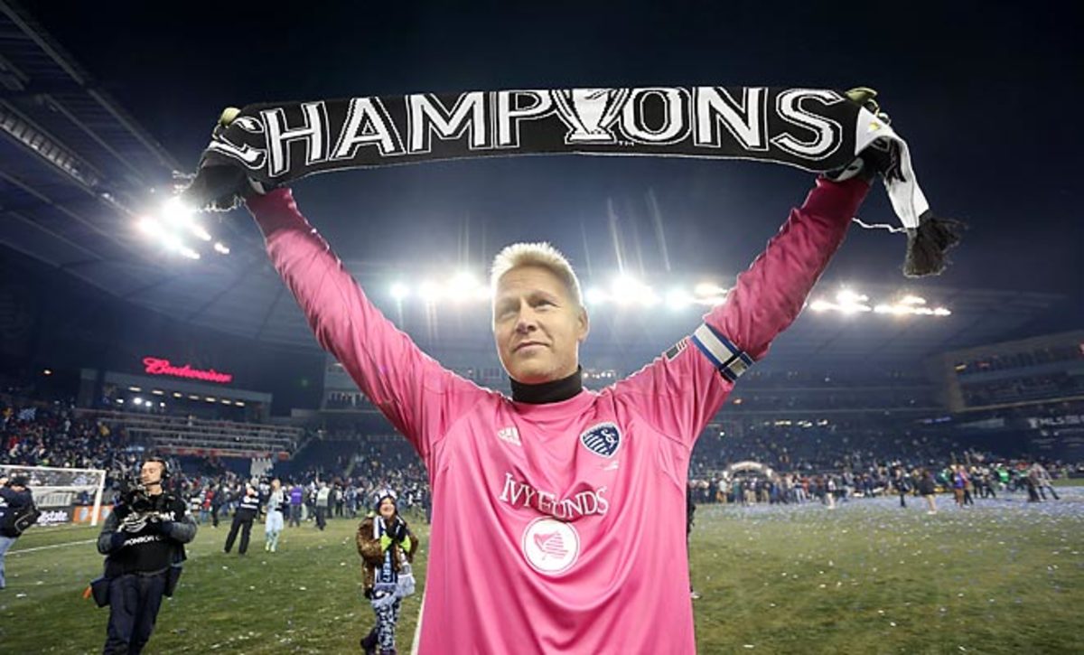 Jimmy Nielsen spent the last four years of his career in Kansas City, winning an MLS Cup, U.S. Open Cup, and the 2012 MLS Goalkeeper of the Year award.