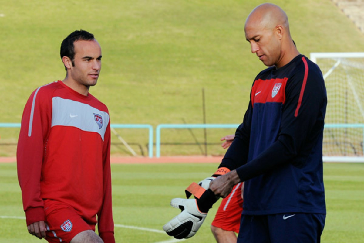 Landon Donovan and Tim Howard