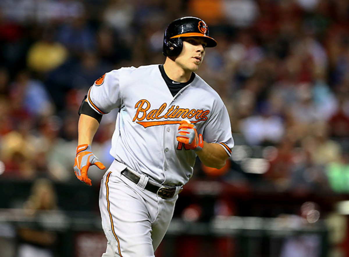 Chris Davis is surging again after hitting a long home run in Arizona. [Mark J. Rebilas/USA Today Sports]