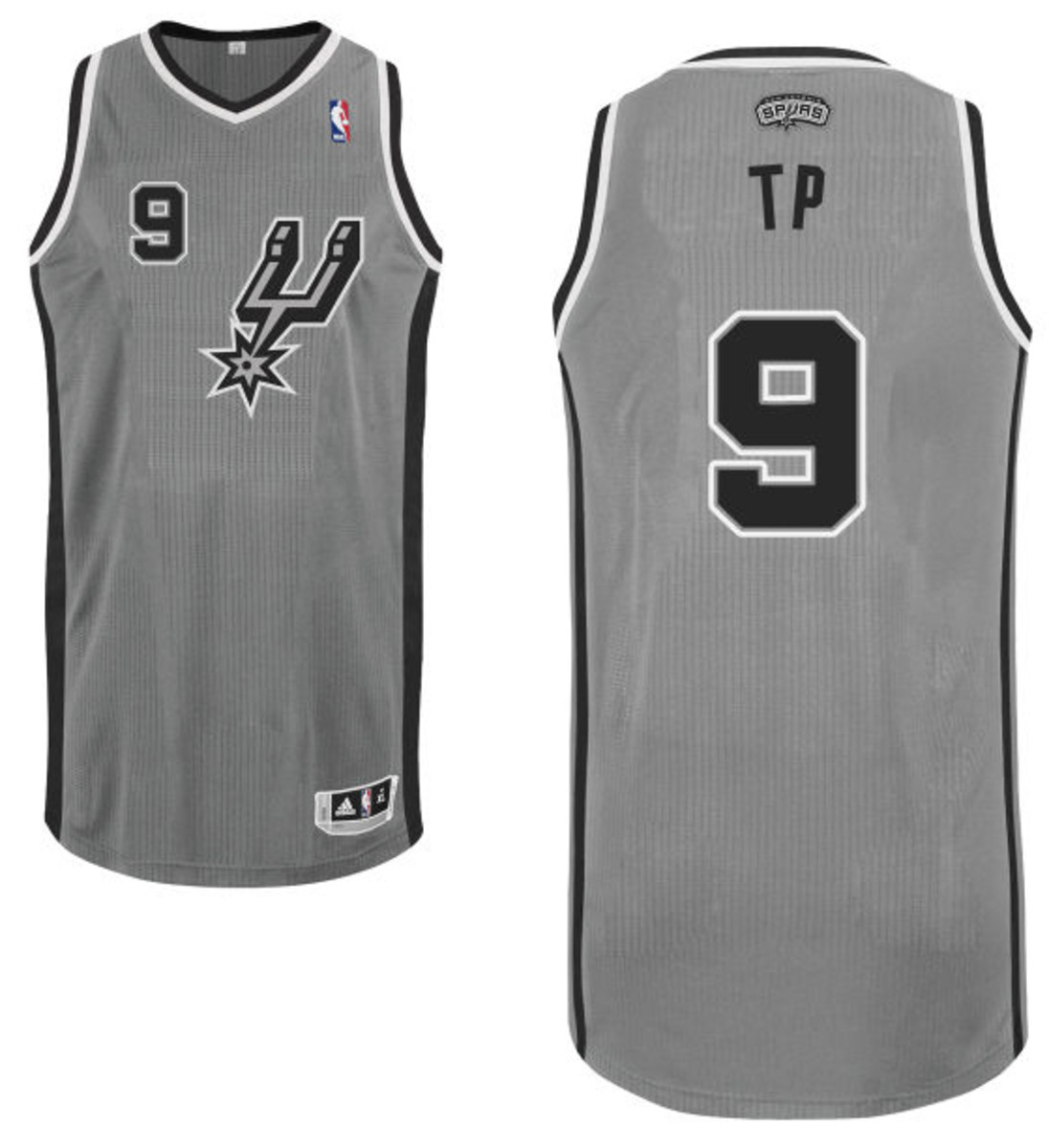 Closer look - Tony Parker San Antonio Spurs Swingman Jersey (Heat