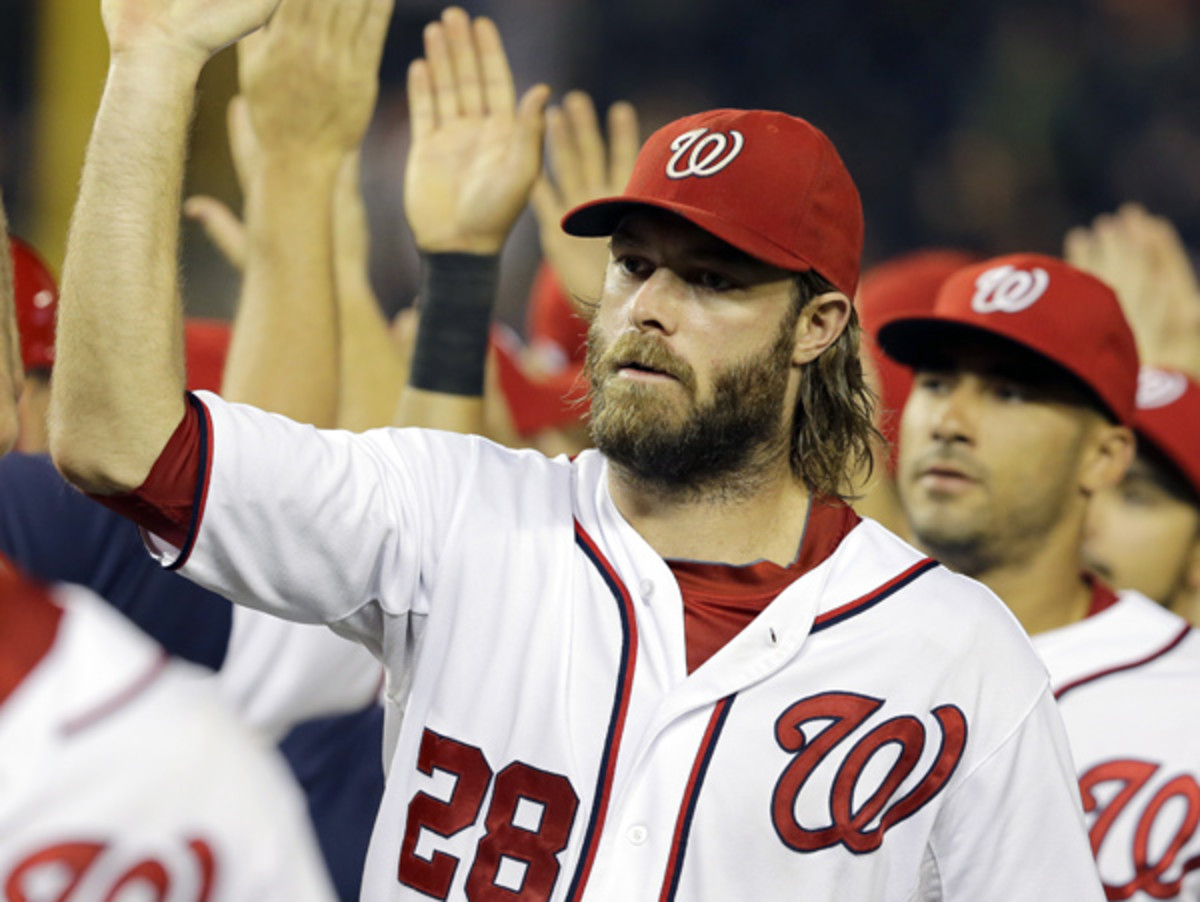 Jayson Werth and the Nationals are 8-1 in their last nine games. (Alex Brandon/AP)