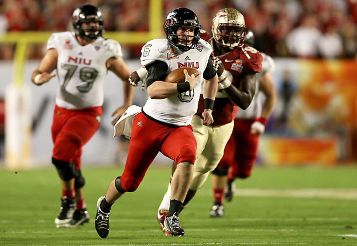 Northern Illinois' Jordan Lynch in Orange Bowl vs. Florida State