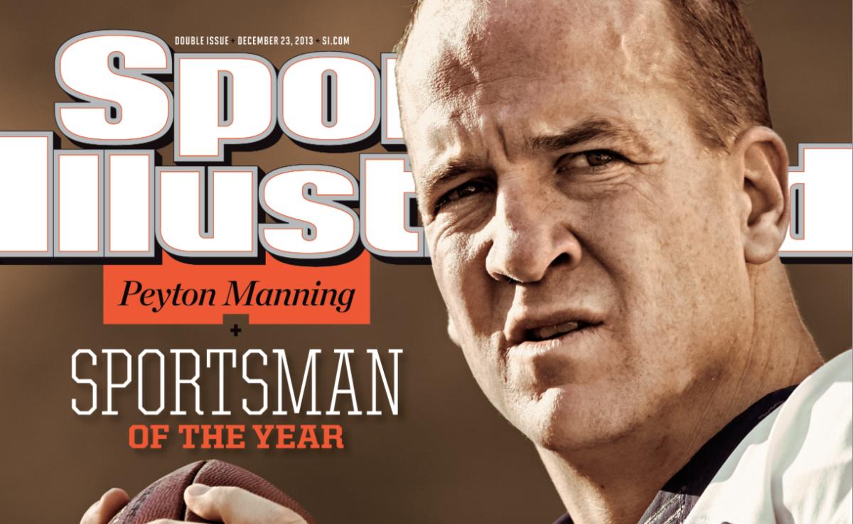 Sportsman of the Year Peyton Manning Sports Illustrated
