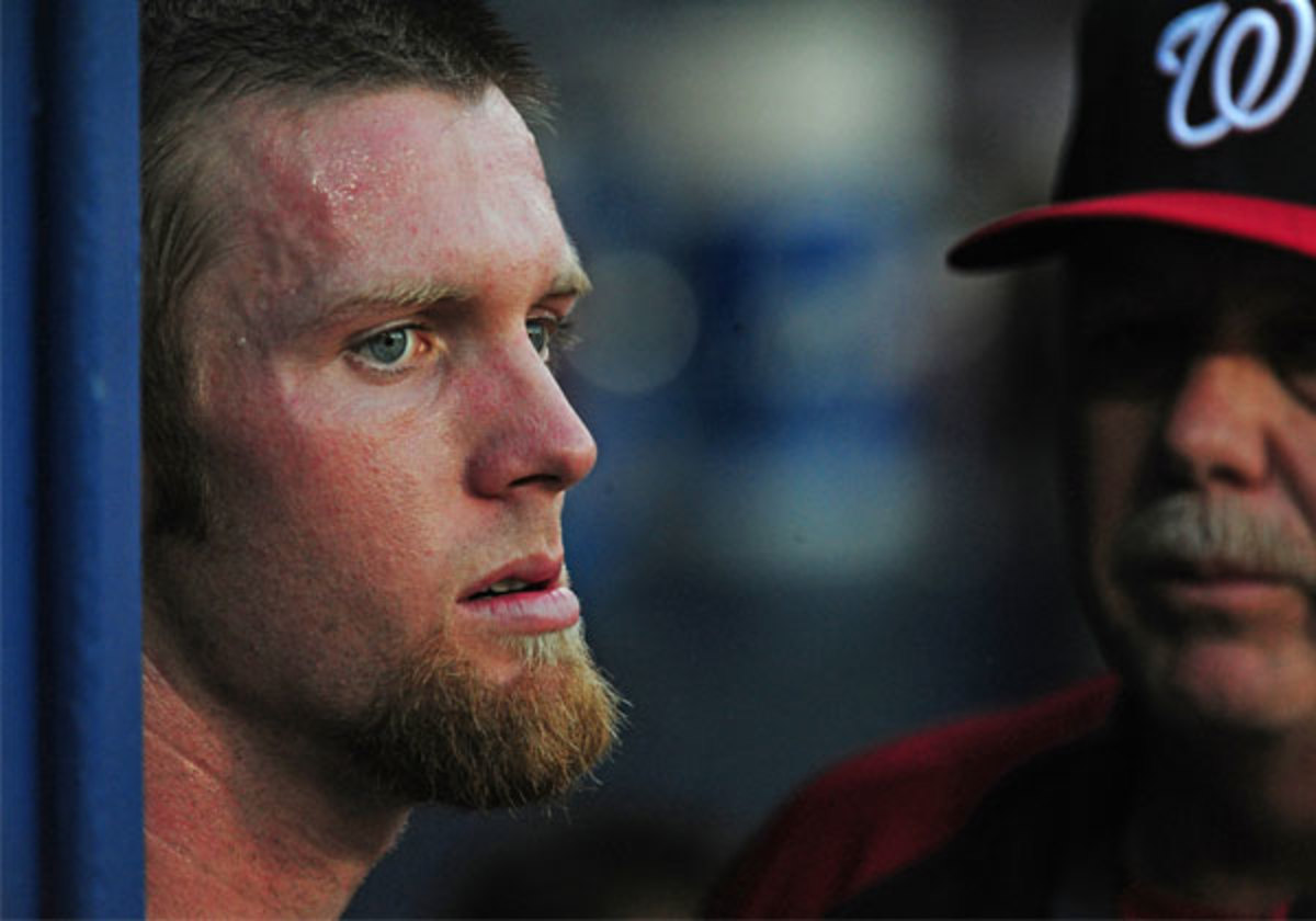 Stephen Strasburg leaves game early vs. Braves with back muscle injury/discomfort