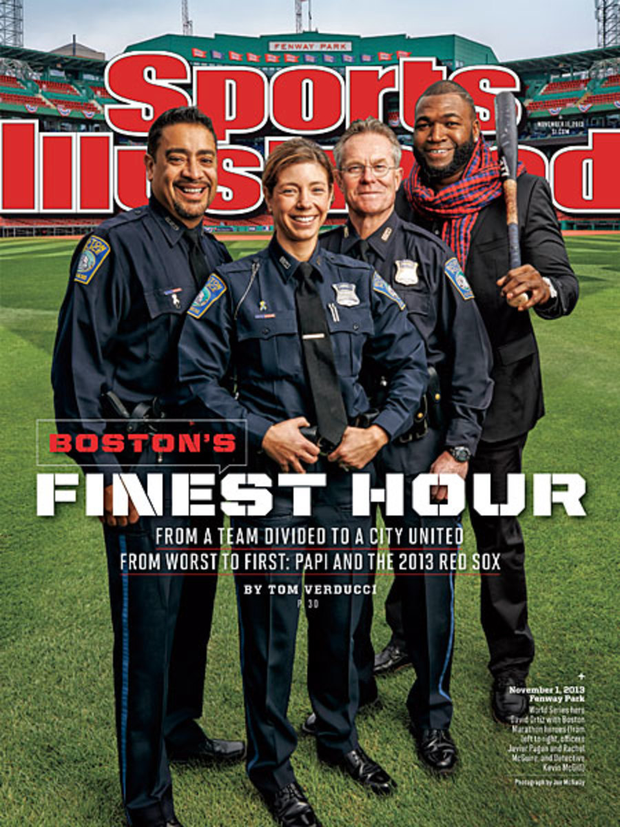 David Ortiz joins Boston heroes on cover of Nov. 11 issue of Sports  Illustrated - Sports Illustrated