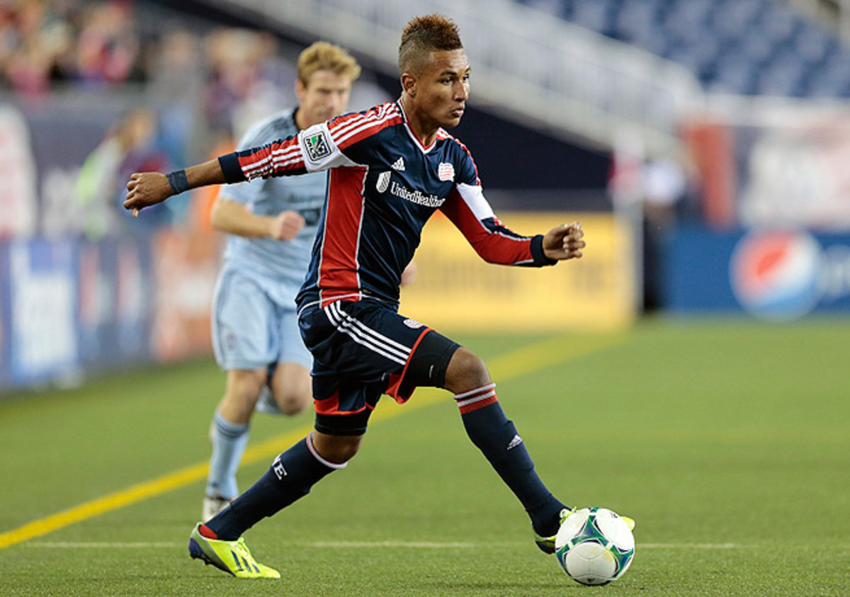 Juan Agudelo played in 14 games and netted 7 goals for the Revolution in MLS this season.