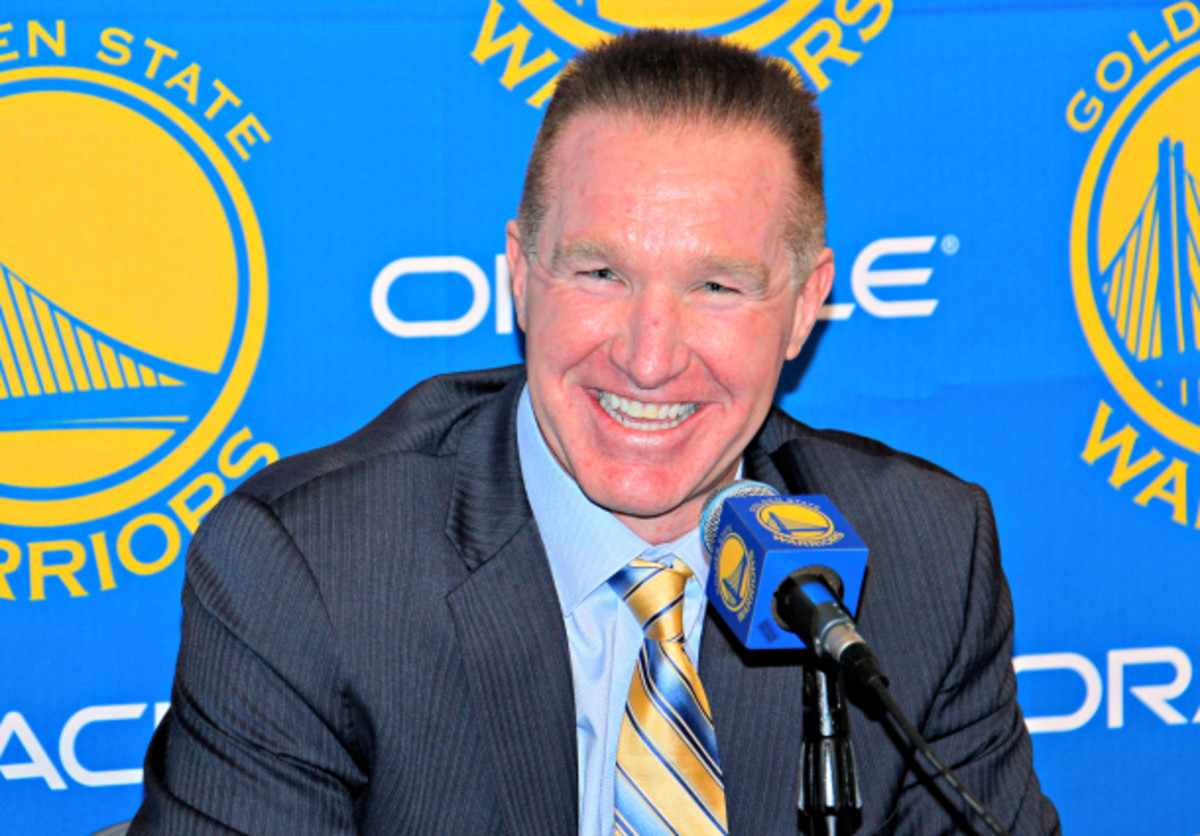 Former Warriors great and EVP of basketball operations Chris Mullin will soon take on a new front office role for the Kings. (Rocky Widner/NBAE via Getty Images)