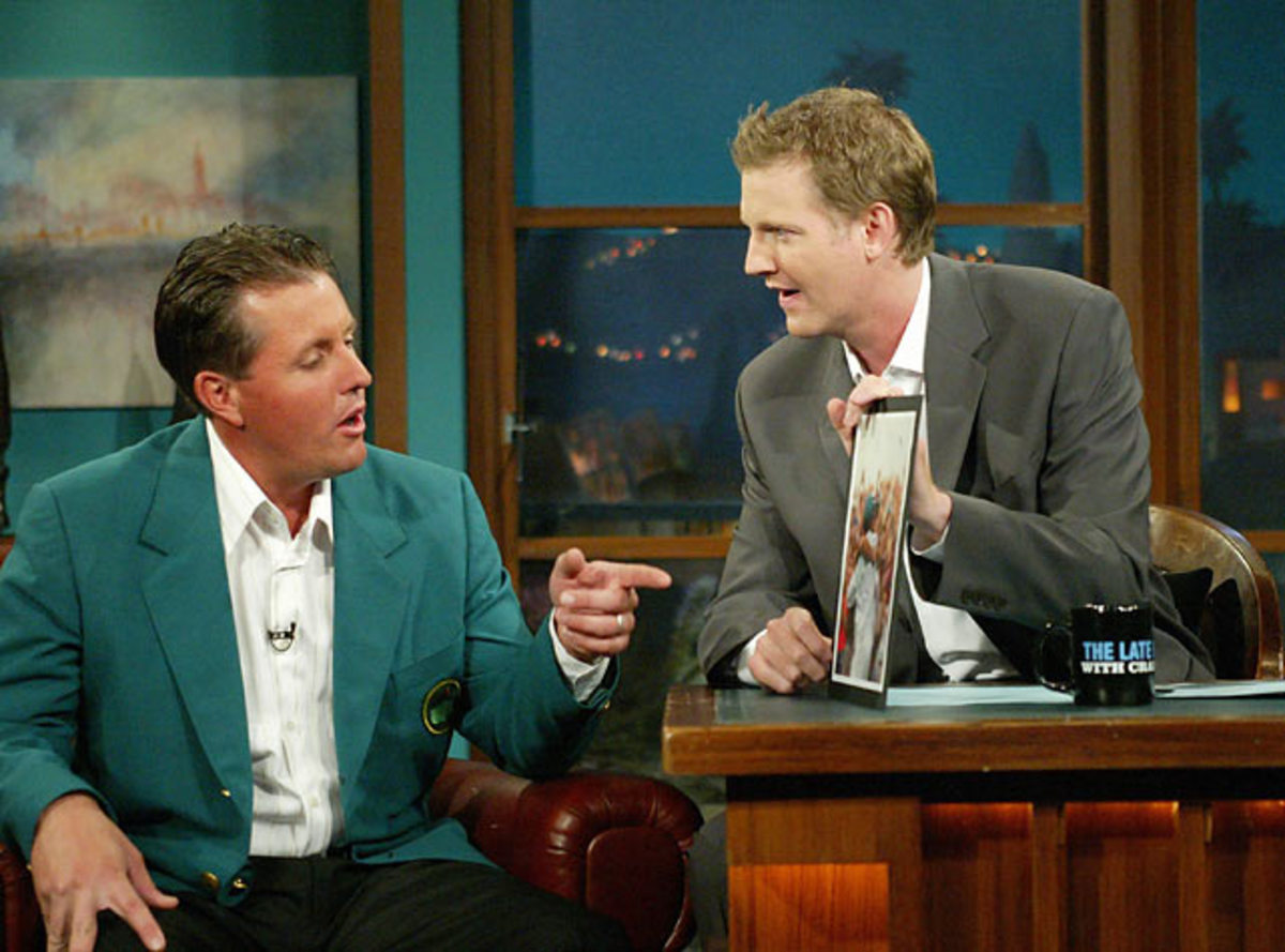 Phil Mickelson and Craig Kilborn