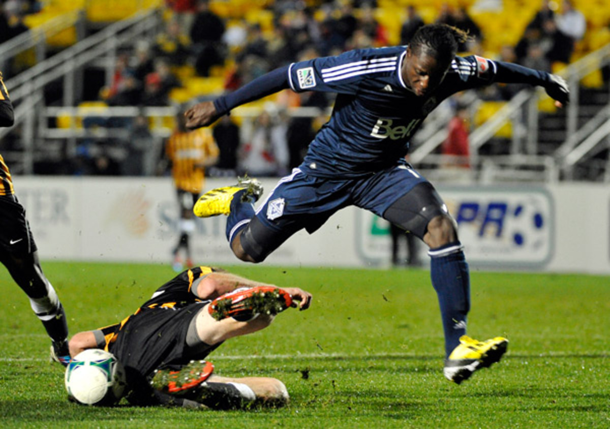 Vancouver Whitecaps forward Darren Mattocks