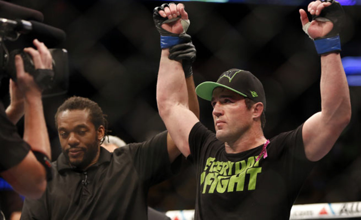 Chael Sonnen came up big in the spotlight in Boston, and already had his next opponent in mind.