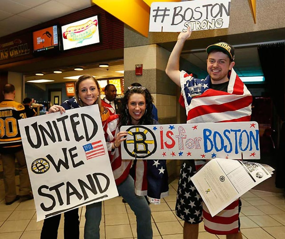 Boston Bruins fans