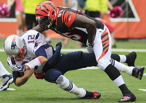 Bengals end Tom Brady's touchdown streak in monsoon-like conditions -  Sports Illustrated