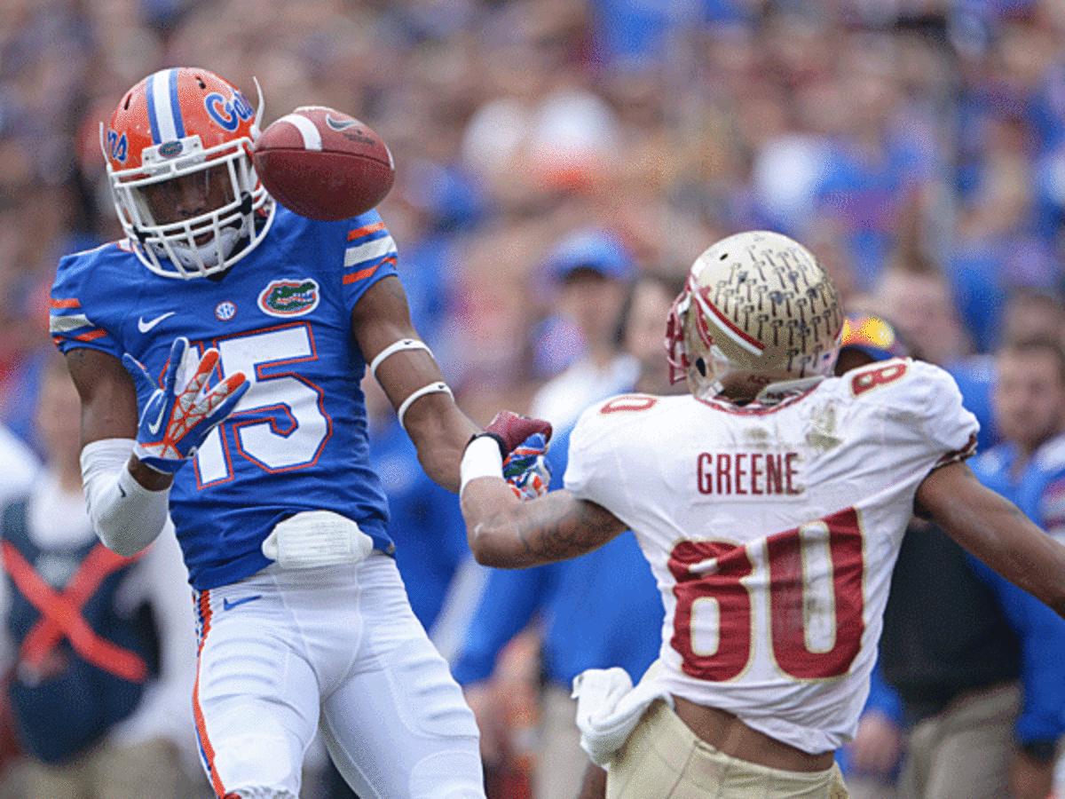 Loucheiz Purifoy was an integral part of Florida's stingy pass defense. (Bill Frakes/SI)