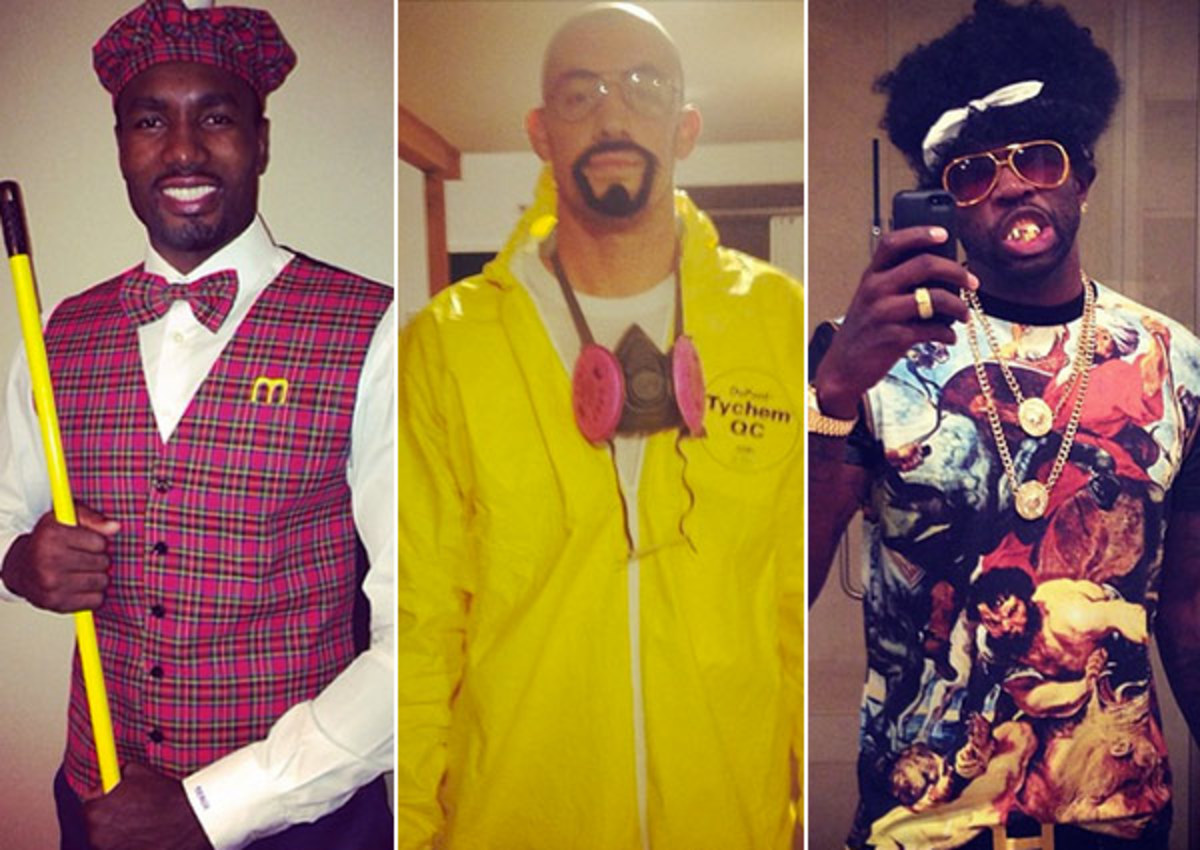 Photos Nick Collison as Walter White and more NBA players in Halloween