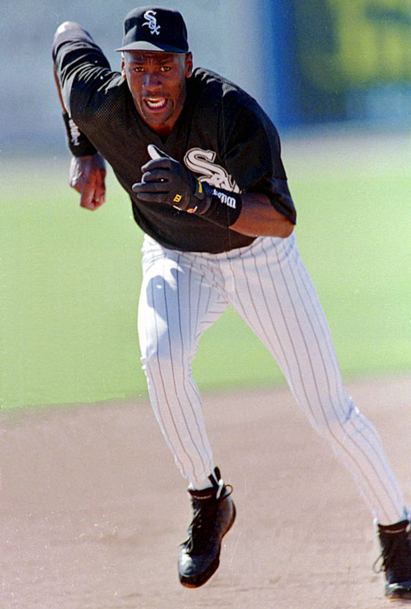 Michael Jordan, the Chicago White Sox Right Fielder, by Chicago White Sox