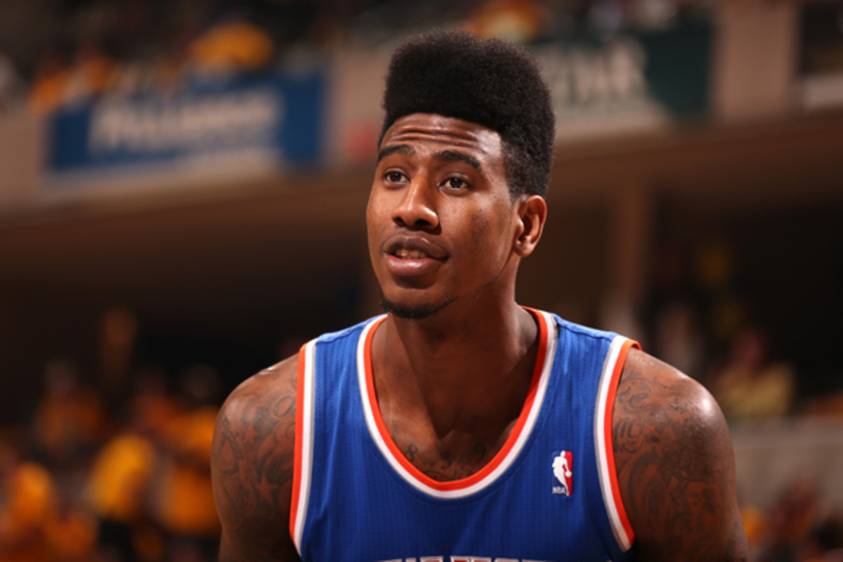 Knicks guard Iman Shumpert is also a talented emcee. (Nathaniel S. Butler/Getty Images)