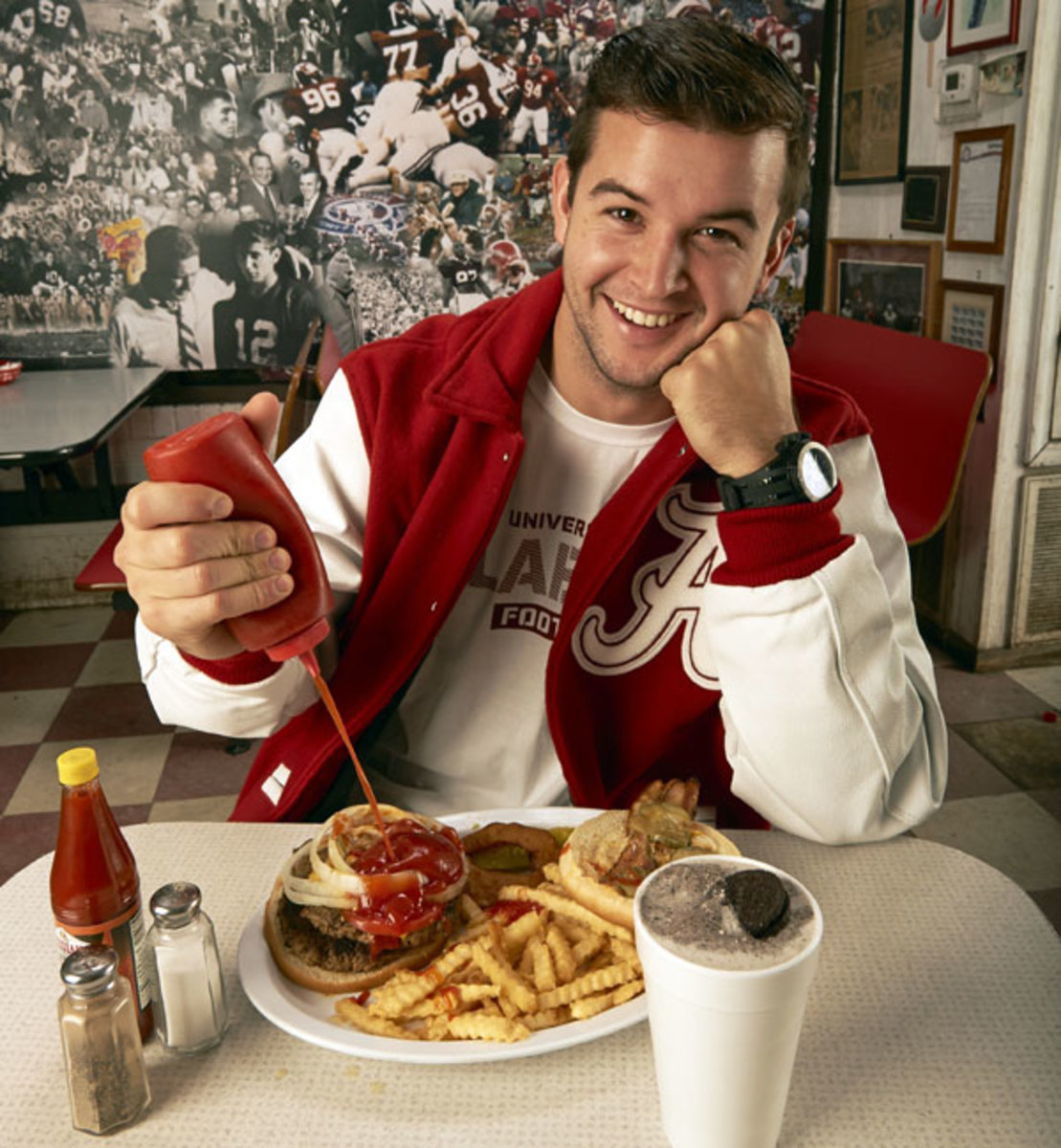 Photos: Outtakes from Alabama QB AJ McCarron's Sports Illustrated cover  shoot - Sports Illustrated