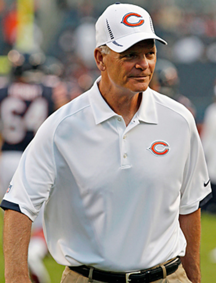 Rod Marinelli was hired as the Bears' defensive line coach in 2009 and spent the past three seasons as coordinator.