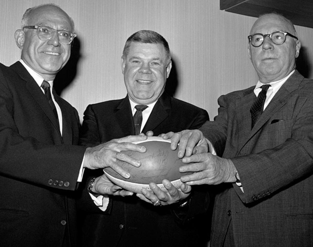 Head coach Weeb Ewbank of the New York Jets looks on from the News Photo  - Getty Images