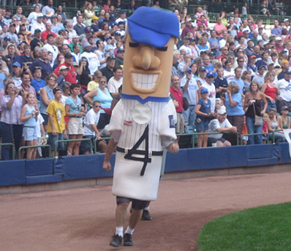 It just went crazy': Creator of Brewers' Racing Sausage mascots