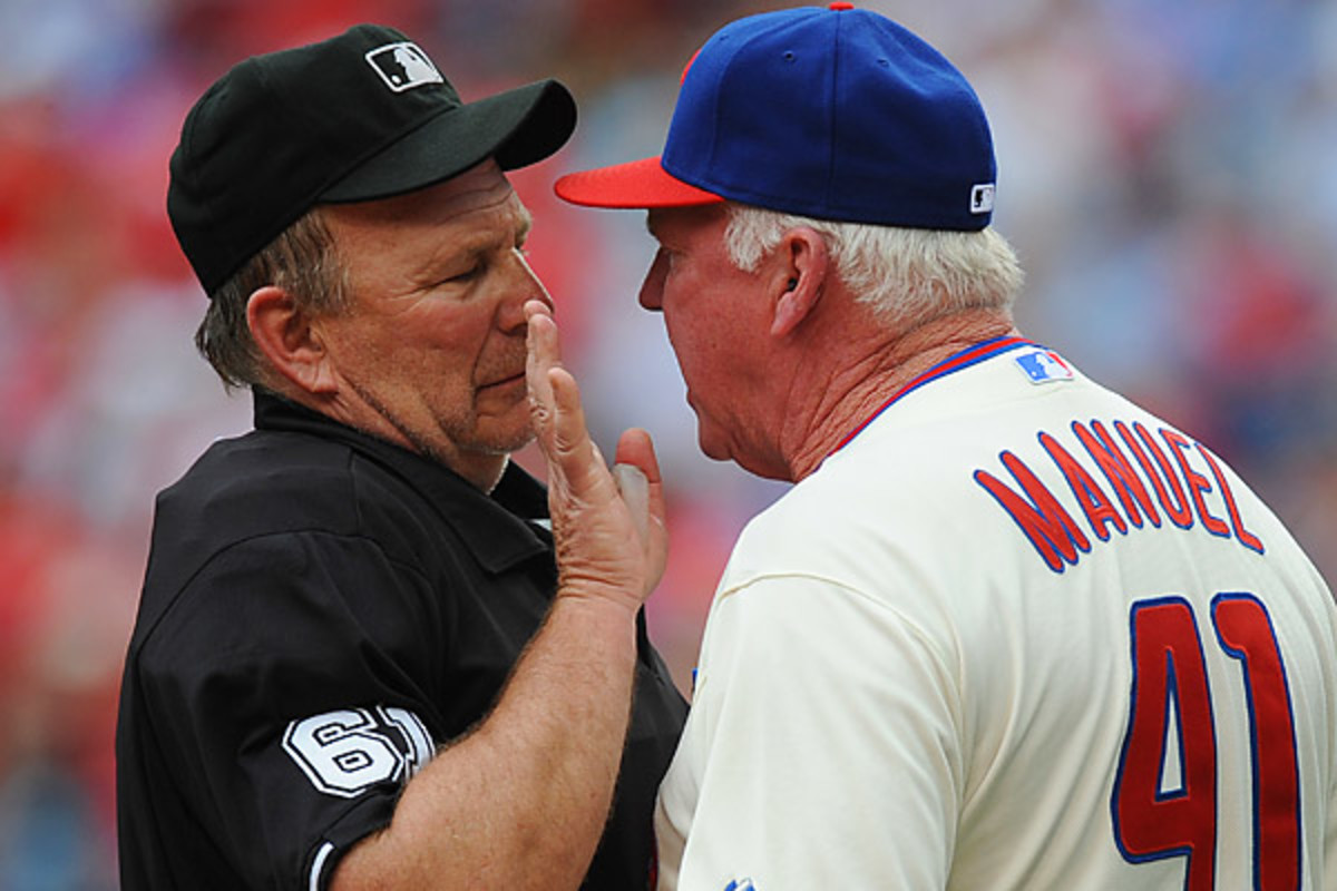 Bob Davidson, Charlie Manuel Each Suspended For 1 Game 