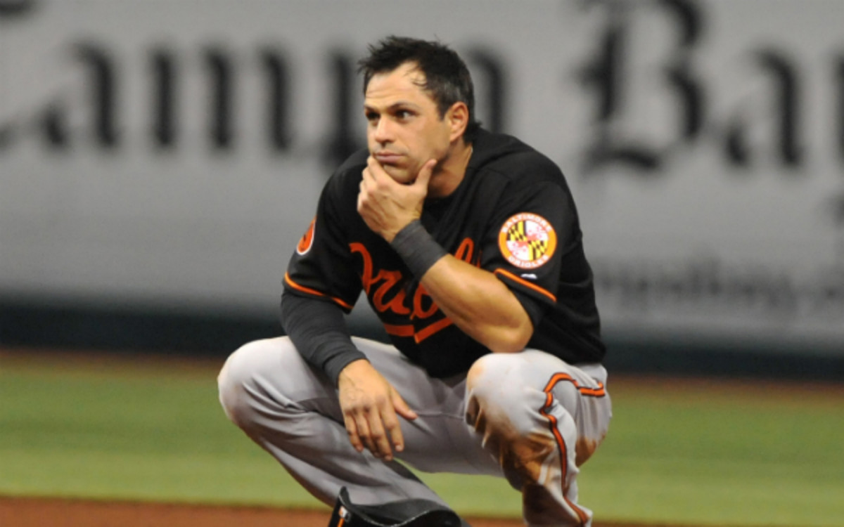 The Yankees are looking at Brian Roberts to help fill the void left by Robinson Cano. (Al Messerschmidt/Getty Images)