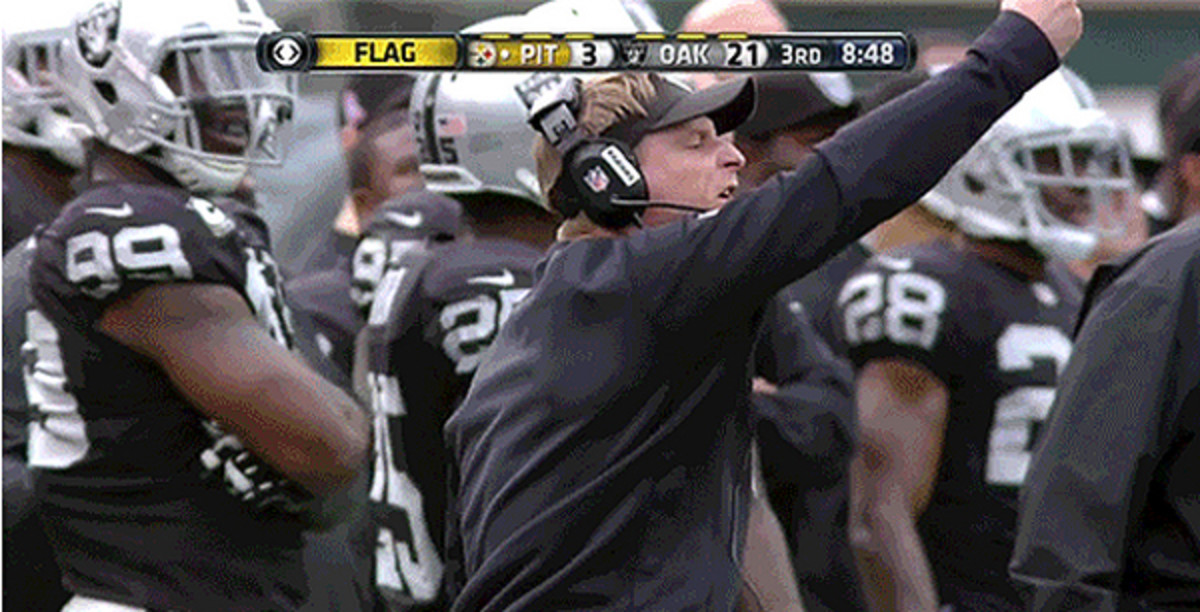 Jason Tarver was unimpressed with the officiating on Sunday.