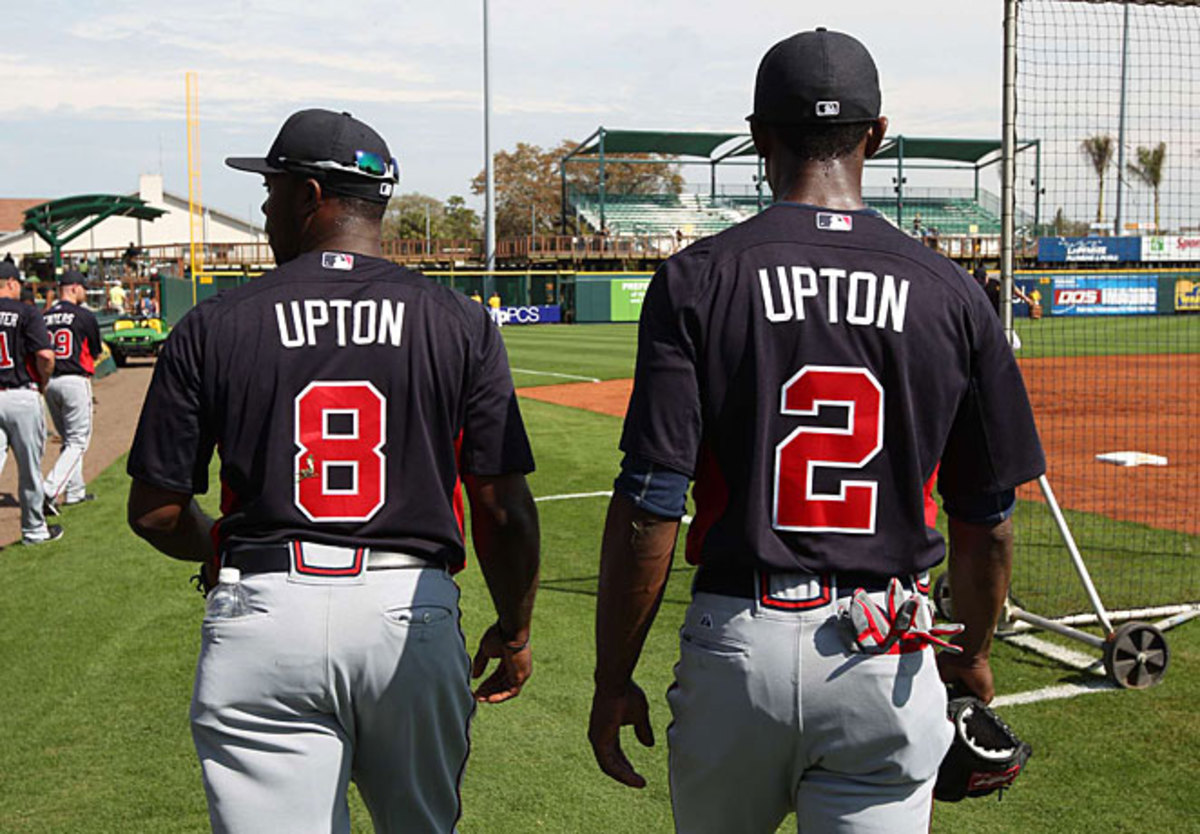 Justin Upton finds home in Braves' lineup