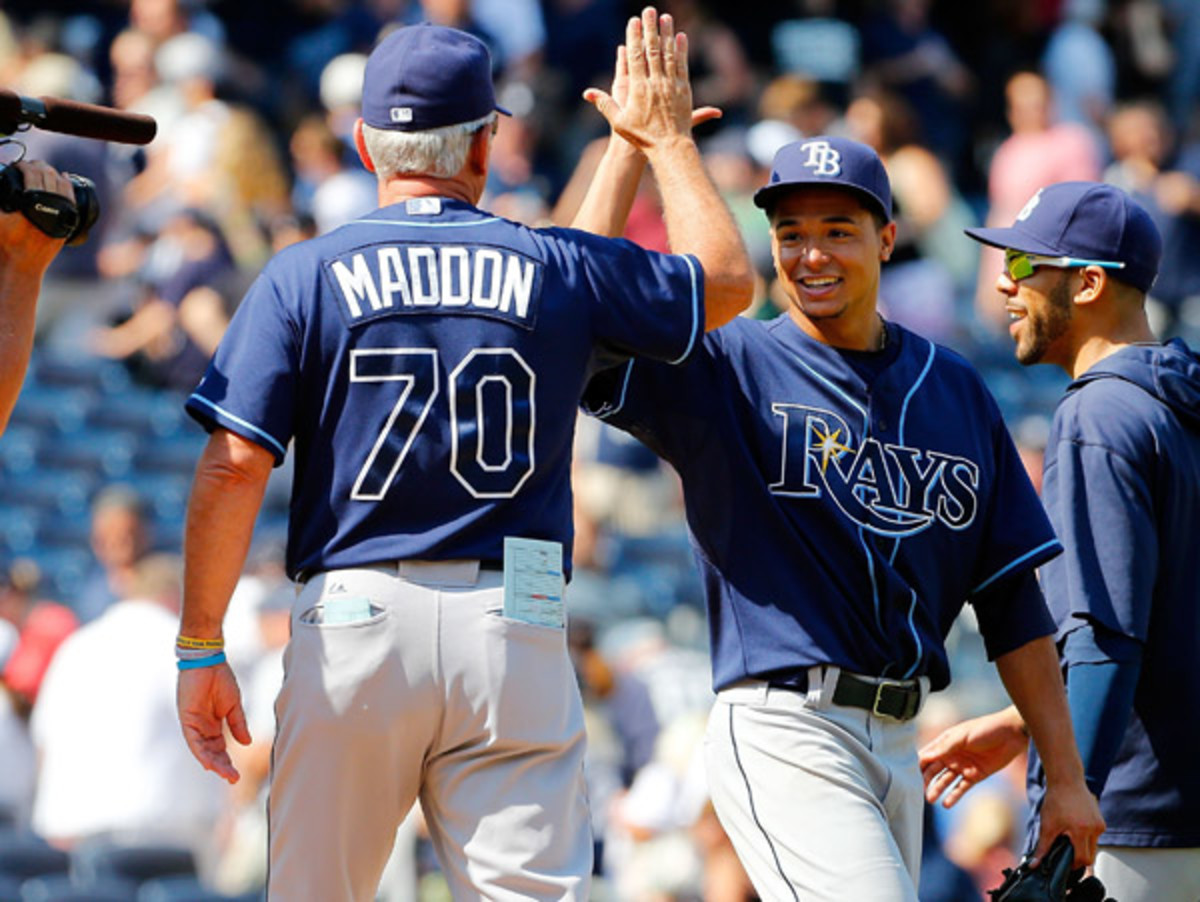 Chris Archer earned his second shutout in his last three starts by beating the Yankees on Saturday. (Jim McIsaac/Getty Images)