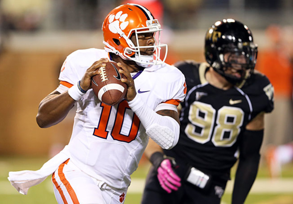 Quarterback Tajh Boyd will look to lead Clemson to an ACC title after opting to return to school in 2013.