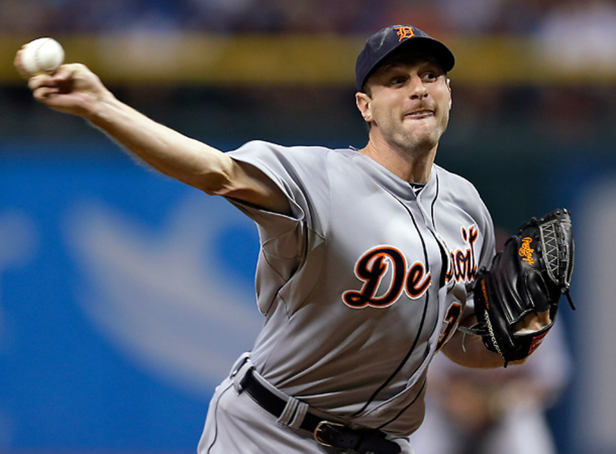 Max Scherzer became the first pitcher to start a season 12-0 since Roger Clemens in 1986. [AP]