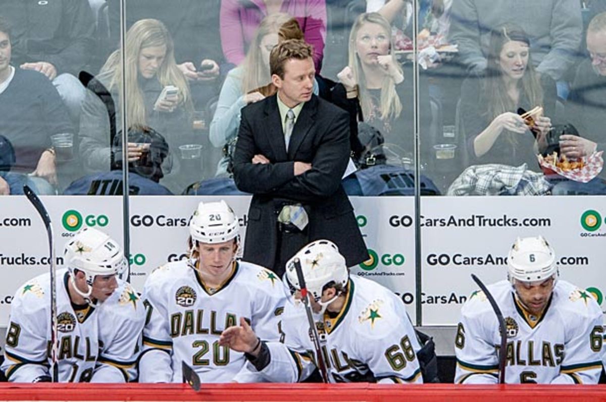 The Dallas Stars fired coach Glen Gulutzan