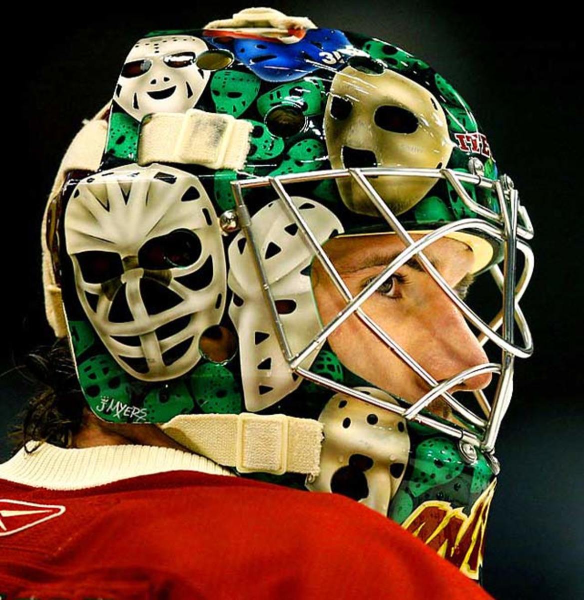 Cory Schneider  Goalie mask, Goalie, Cool masks