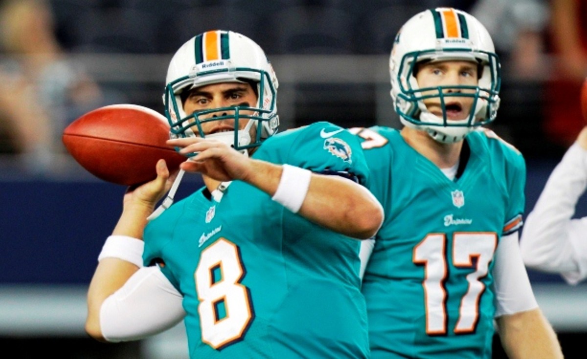 Matt Moore looking to compete for Miami's starting QB role